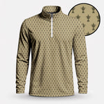 2027 Trophy Camo Men Quarter-zip Pullover V2