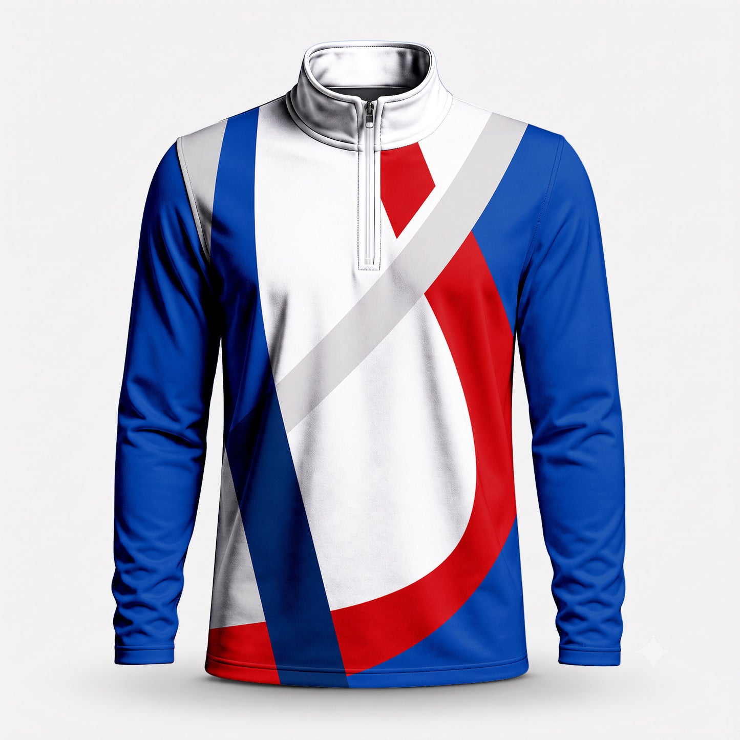 2027 Ribbon Men Quarter-zip Pullover