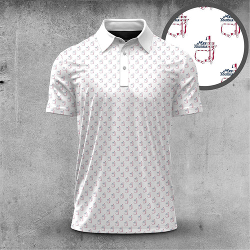 America  Pattern Men Polo Shirt