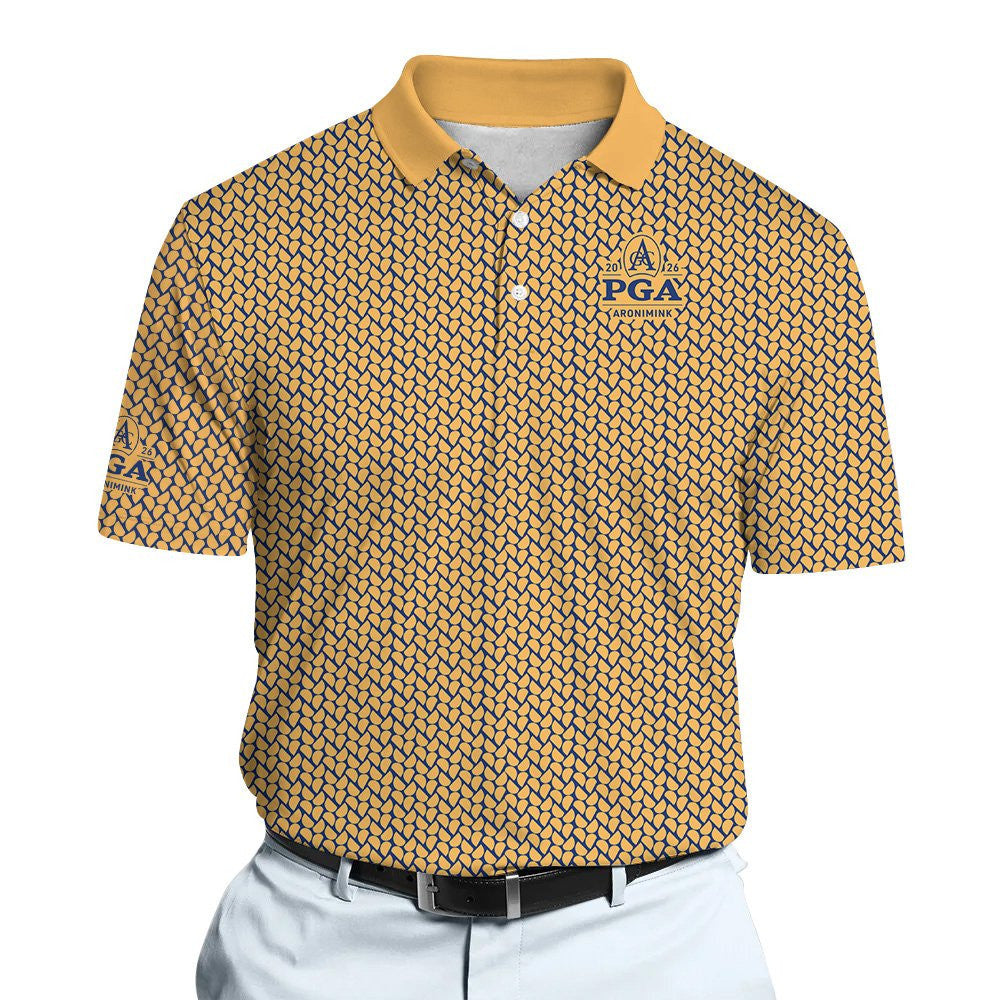 Dark Yellow 2026  Citrus Men V2 Polo Shirt