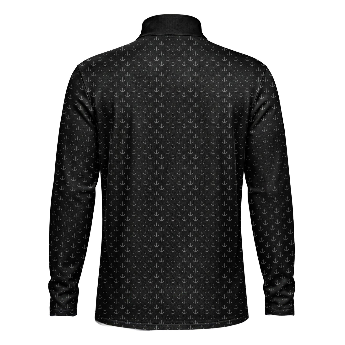 Black Anchor 2026 Men Quarter-zip Pullover