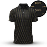Black The  Pattern Men Polo Shirt
