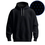 Black Blue 2026  Trophy Pattern Men Hoodie