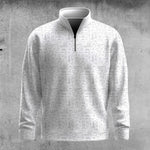 White America 250 Years Anniversary Pattern Men Quarter-zip Pullover