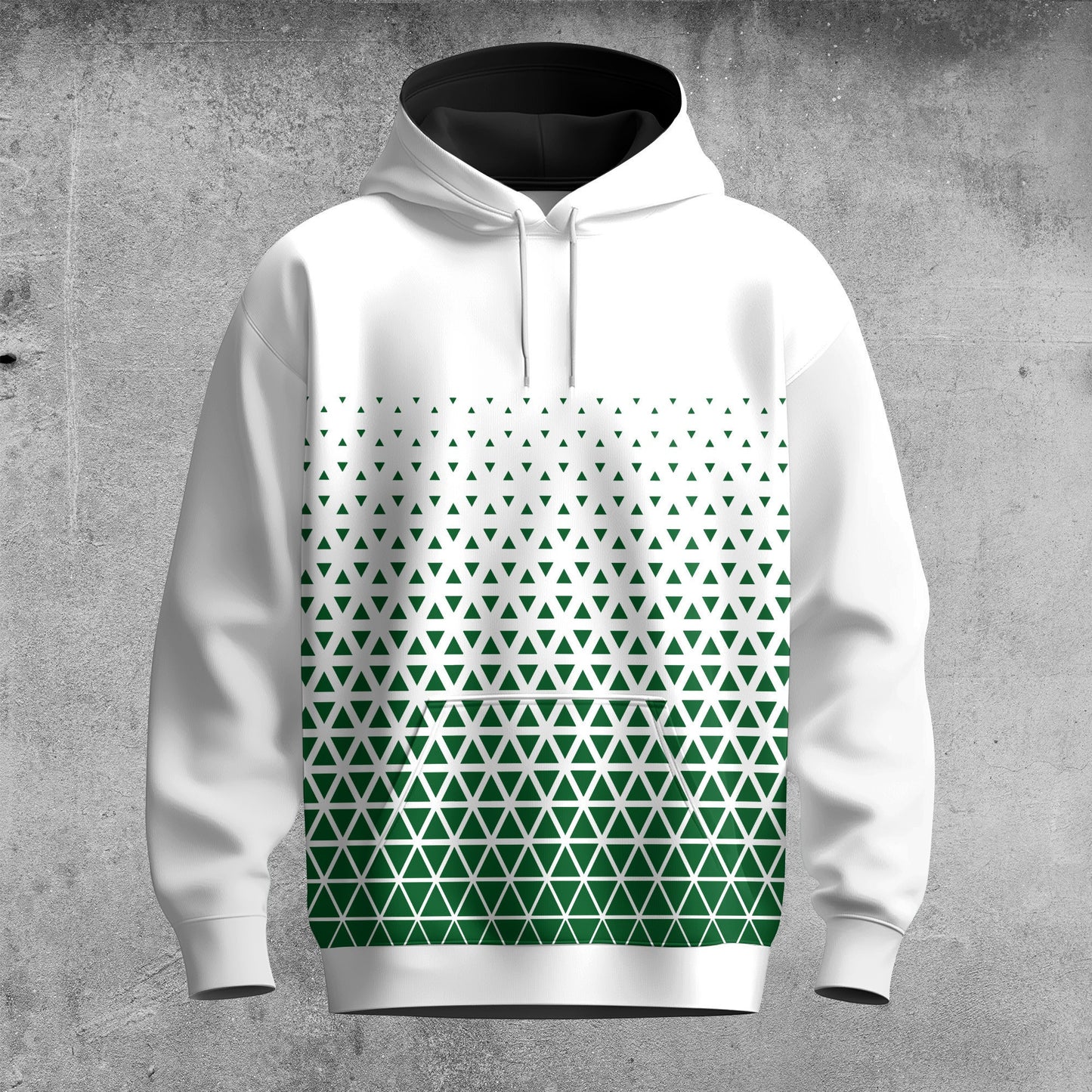 The Matters Green Triangle Men Hoodie