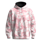 Pink Tie Dye  Men Hoodie