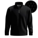 2026 Trophy Black Men Quarter-Zip Pullover