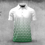 The Matters Green Triangle Men Polo Shirt