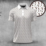 Tribal Arrow Seamless Pattern  Men Polo Shirt