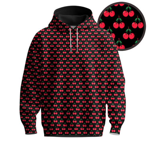 Black Cherry Men Hoodie