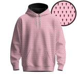 2026  Trophy Pattern Pink Men Hoodie