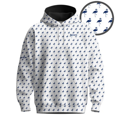 Blue Flamingo Men Hoodie