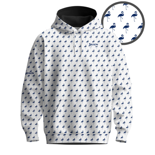 Blue Flamingo Men Hoodie