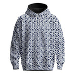 Blue Star Pattern Men Hoodie