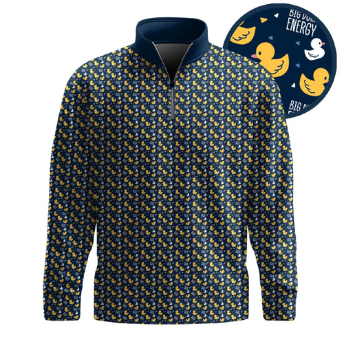 Big Duck Energy Men Quarter-zip Pullover