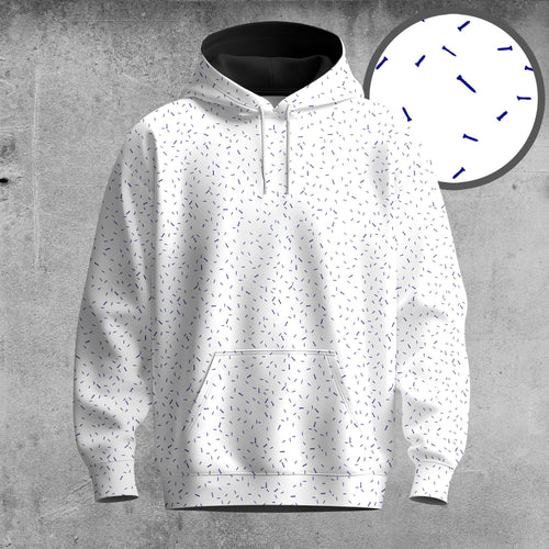 Blue Golf Tee  Men Hoodie
