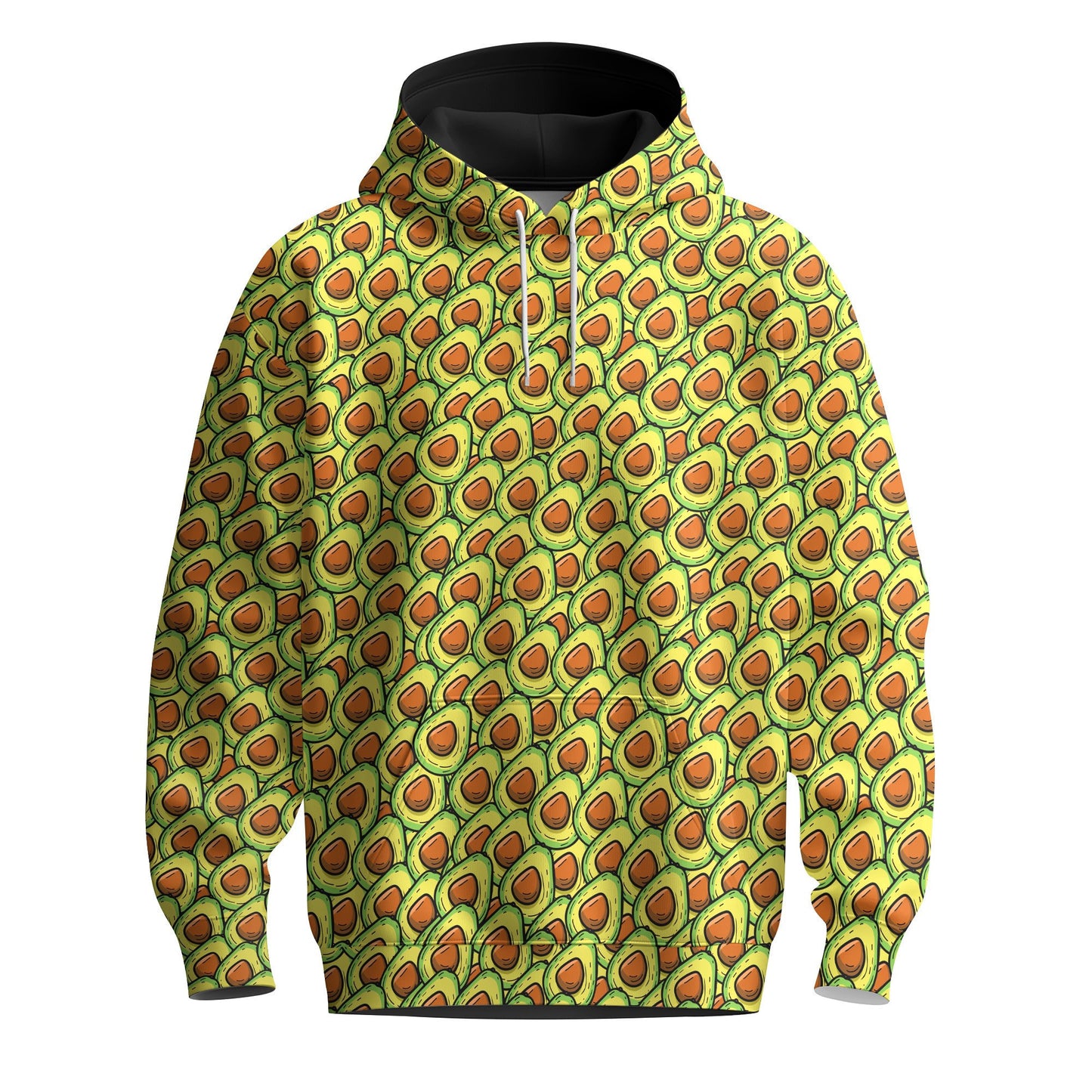 Avocado Seamless Pattern Men Hoodie