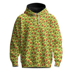 Avocado Seamless Pattern Men Hoodie