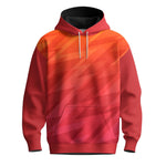 Orange Thunder Sporty  Men Hoodie
