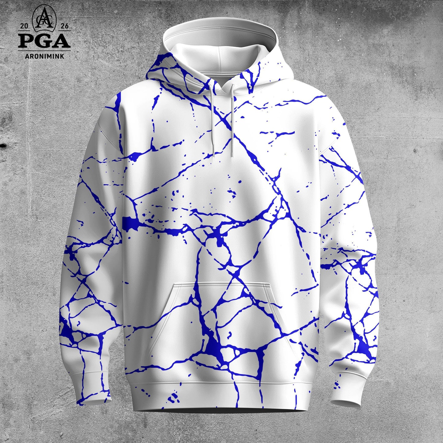 Blue Flake 2026  Men Hoodie