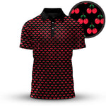 Black Cherry Men Polo Shirt