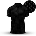 Black Anchor 2026  Men Polo Shirt