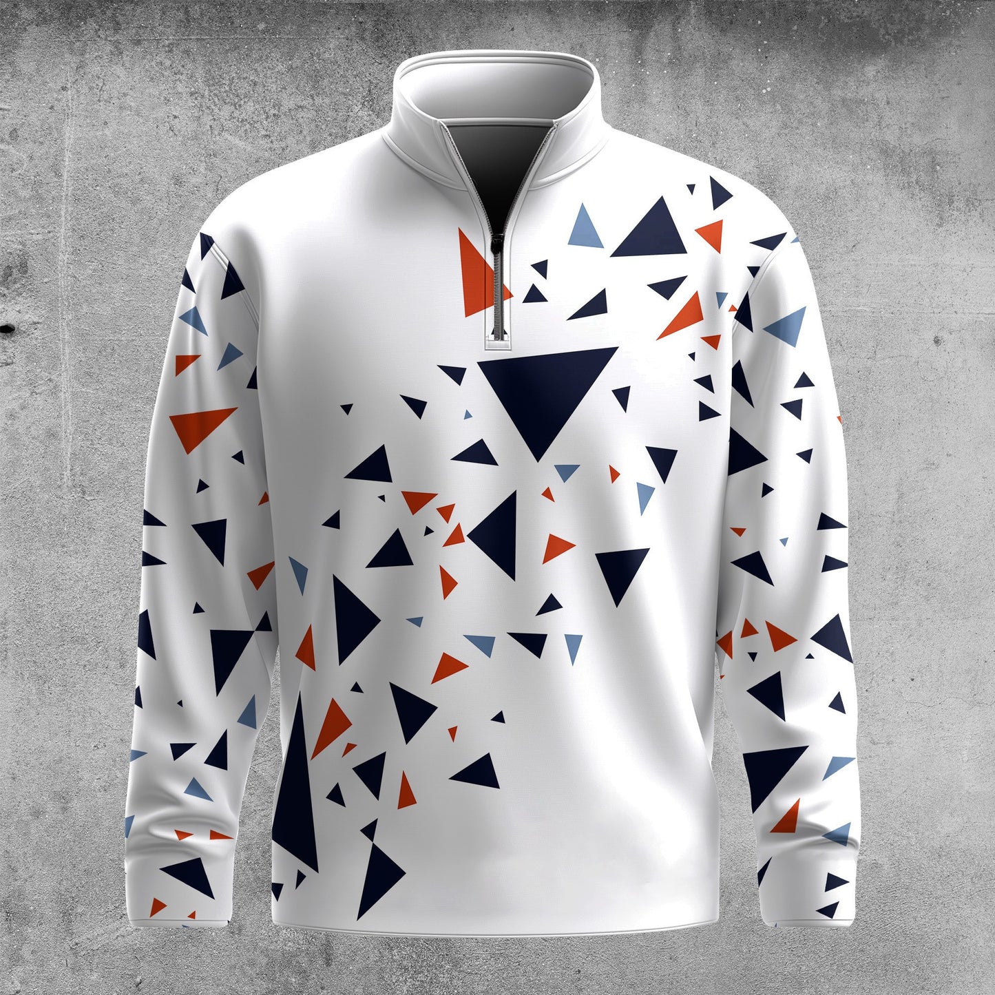 2026  Triangle Sport Men Quarter-zip Pullover