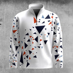 2026  Triangle Sport Men Quarter-zip Pullover