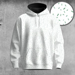 Green Tee Pattern Men Hoodie