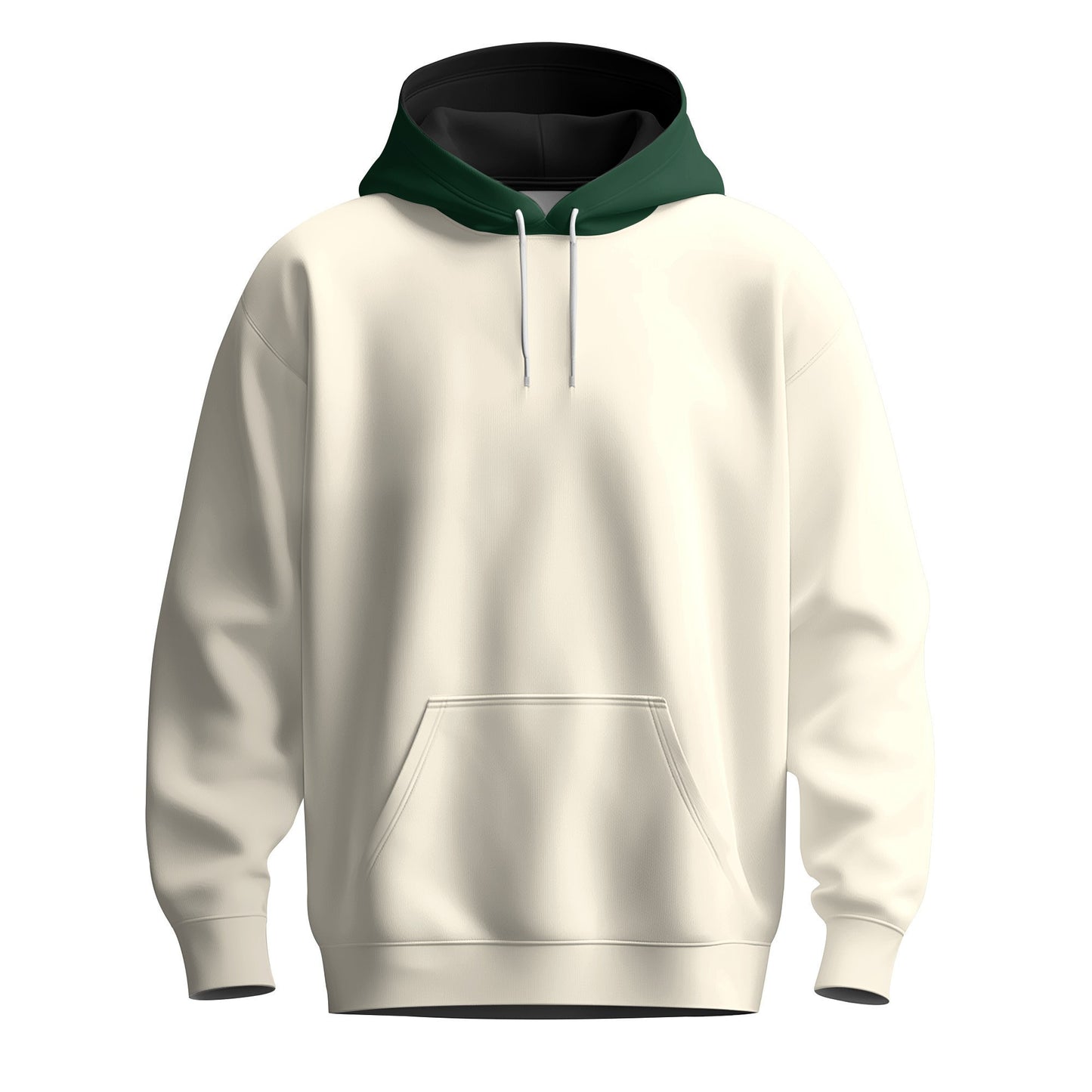 Vanila And Green  Men Hoodie