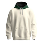 Vanila And Green  Men Hoodie
