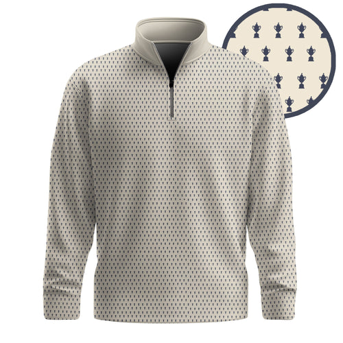 Vailla And Midnight Indio 2026  Men Quarter-zip Pullover