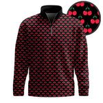 Black Cherry Men Quarter-zip Pullover