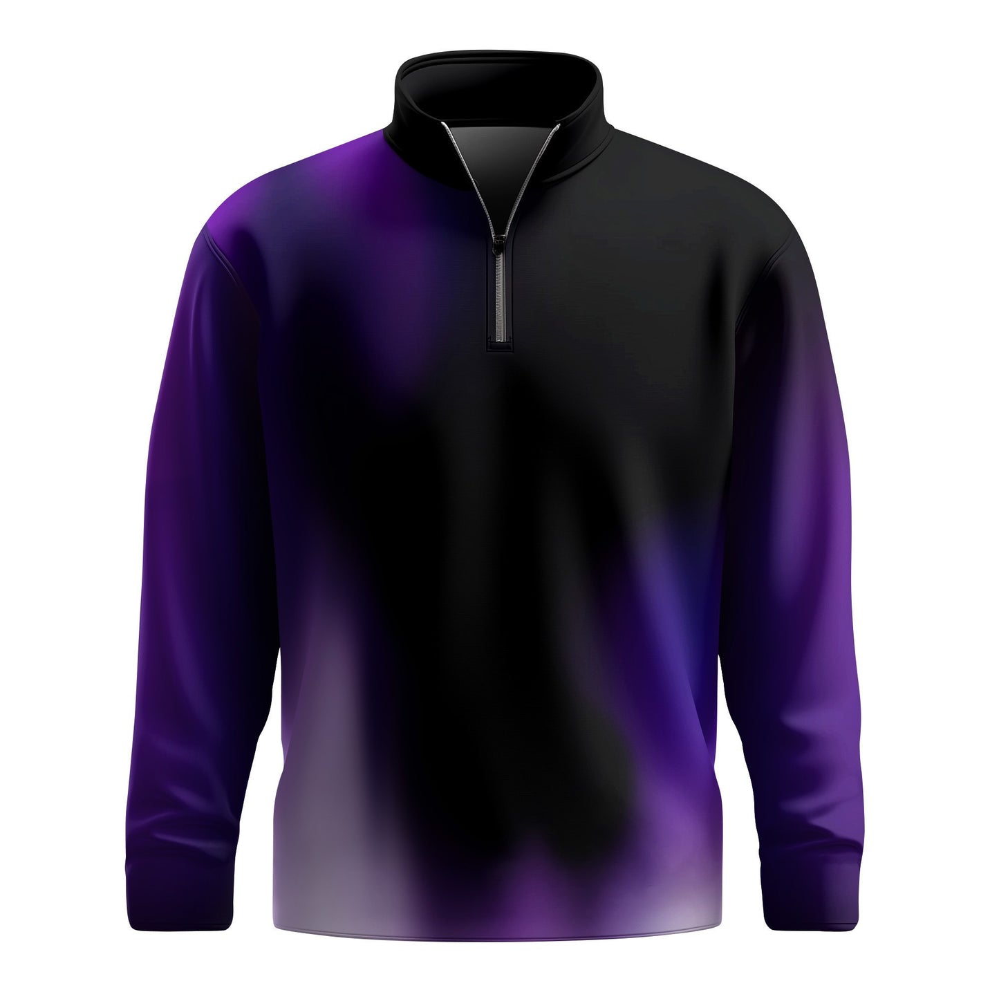 Black Purple 2026  Men Quarter-zip Pullover