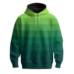 Horizontal Lines Gradient Men Hoodie
