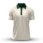 Vanila And Green  Men Polo Shirt