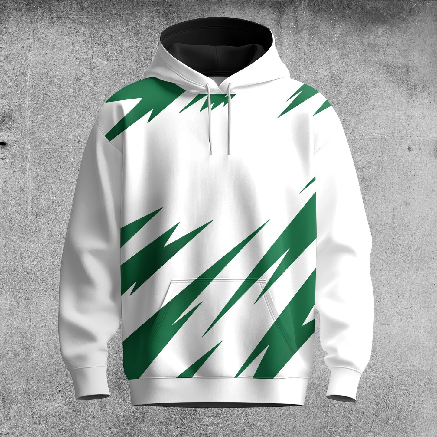 Green Tear Men Hoodie