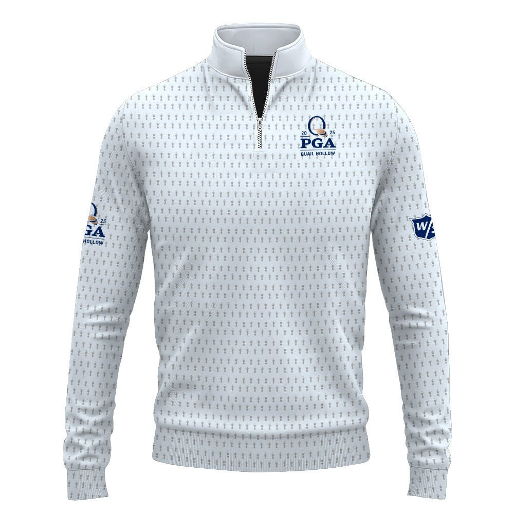 2025  QUAIL HOLLOW Light Blue V2 WS Pro Staff Quarter-Zip Pullover