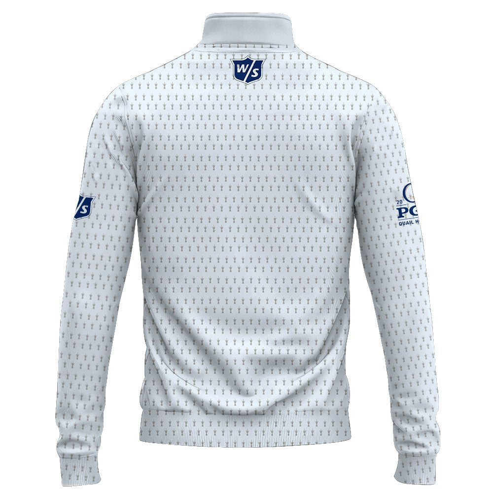2025  QUAIL HOLLOW Light Blue V2 WS Pro Staff Quarter-Zip Pullover