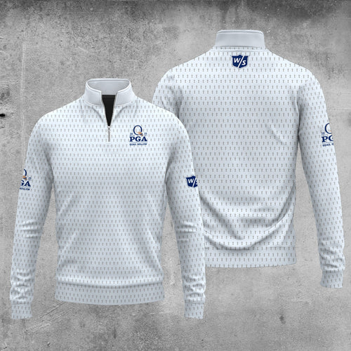 2025  QUAIL HOLLOW Light Blue V2 WS Pro Staff Quarter-Zip Pullover