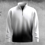 Black & White UA Style 2026  Men Quarter-zip Pullover