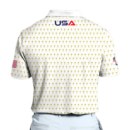 Ryder Cup USA Team White Men Polo Shirt
