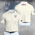 Ryder Cup USA Team White Men Polo Shirt