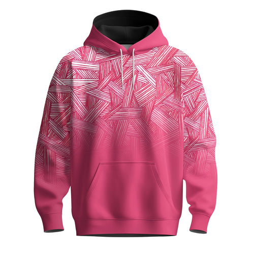 Pink  Men Hoodie