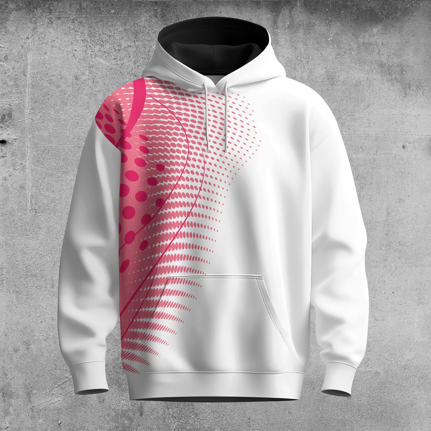Pink Dynamic  Men Hoodie