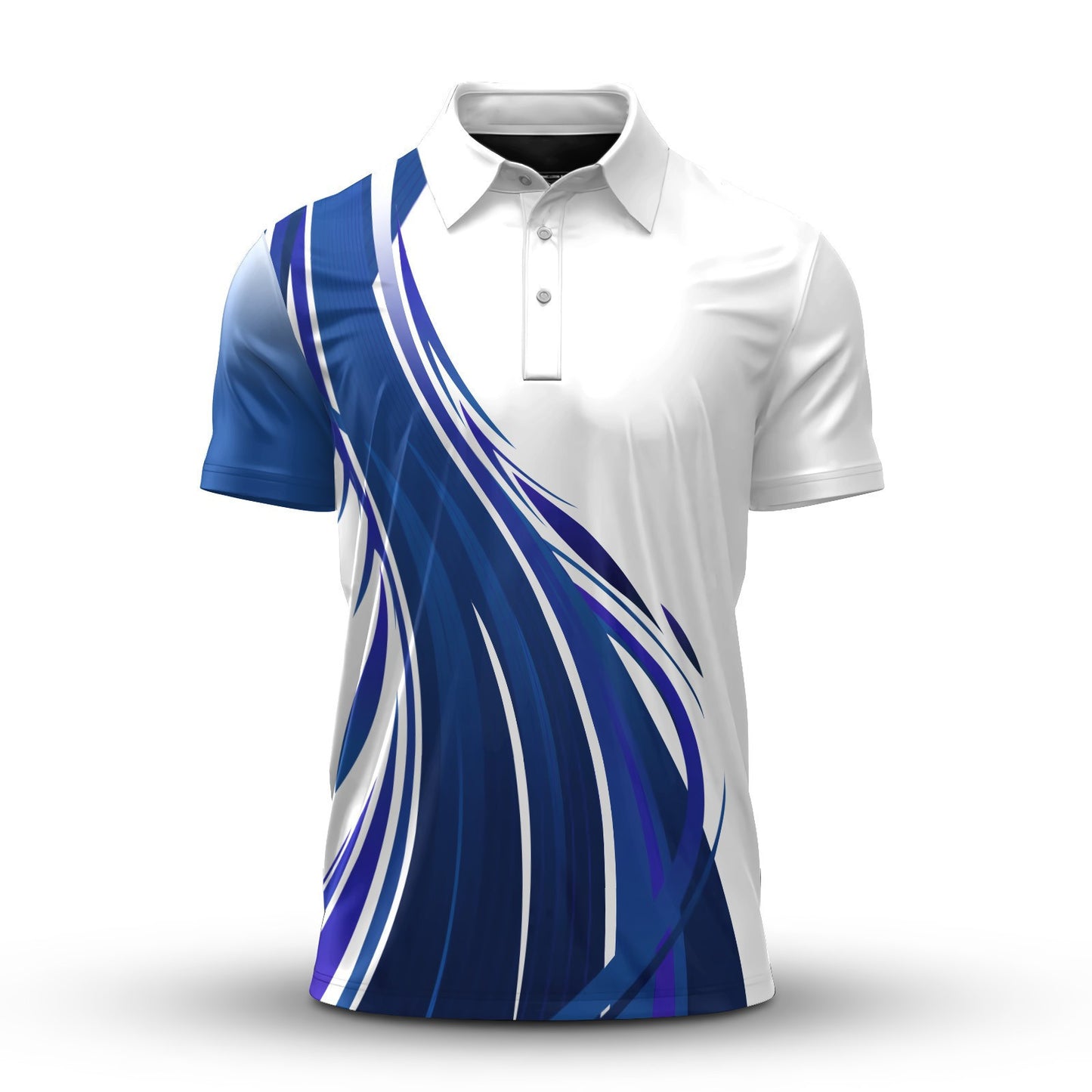 Blue Curve Men Polo Shirt