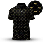Black King Crown 2026 Men Polo Shirt