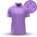 Purple Anchor 2026  Men Polo Shirt