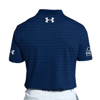 BOGO  - 2025  QUAIL HOLLOW Blue UA V2 Men Polo Shirt