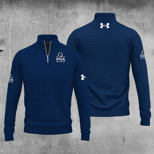 2025  QUAIL HOLLOW Blue V2 UA Quarter-Zip Pullover